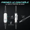 Ausinės su mikrofonu Spirit of Gamer Pro H4 Balta