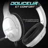 Ausinės su mikrofonu Spirit of Gamer Pro H4 Balta