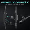 Ausinės su mikrofonu Spirit of Gamer Pro H4 Juoda