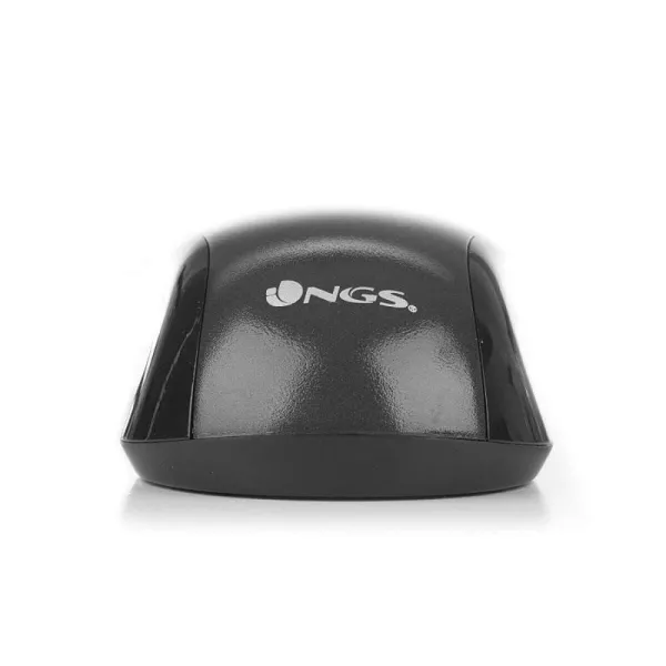 Optical mouse NGS Black Mist Black 800 dpi