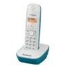 Belaidis telefonas Panasonic Corp. KX-TG1611SPC DECT Balta Turkis Gintaras