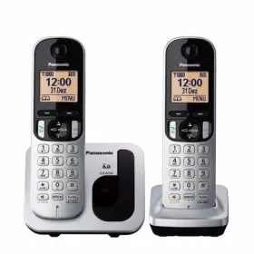 Belaidis telefonas Panasonic Corp. DUO KX-TGC212SPS (2 pcs) Juoda/Sidabras