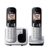 Беспроводный телефон Panasonic Corp. DUO KX-TGC212SPS (2 pcs) Чёрный/Серебристый