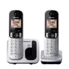 Беспроводный телефон Panasonic Corp. DUO KX-TGC212SPS (2 pcs) Чёрный/Серебристый