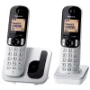 Беспроводный телефон Panasonic Corp. DUO KX-TGC212SPS (2 pcs) Чёрный/Серебристый
