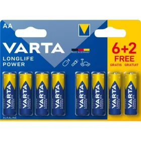 Щелочная батарейка Varta LR6 AA 1,5V High Energy (8 pcs)