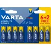 Šarminė baterija Varta LR6 AA 1,5V High Energy (8 pcs)