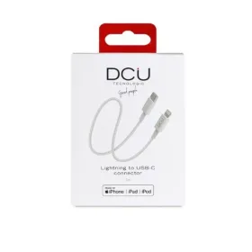 USB-C - Lightning kabelis iPhone DCU 1 Balta 1 m