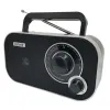Transistoriradio Denver Electronics TR-51 Black AM/FM-viritin Musta