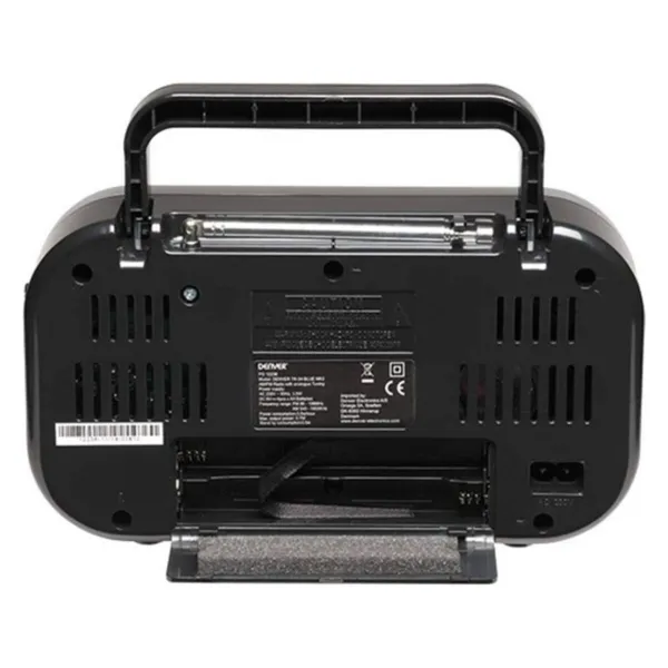 Transistoriradio Denver Electronics TR-51 Black AM/FM-viritin Musta