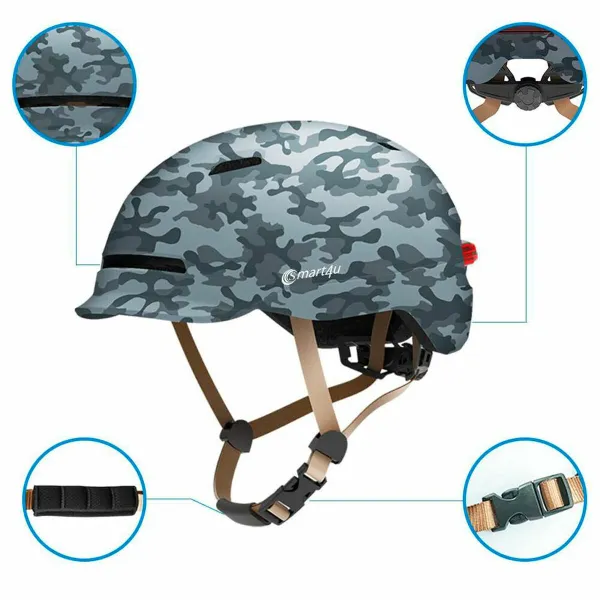 Apsauga elektriniam mopedui SMART4U SH50U ARMY