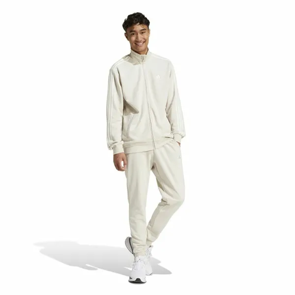Treniņtērps Pieaugušajiem Adidas Basic 3S French Terry Vīriešu