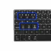 Klaviatūra NGS FORTUNE-BT ESPAÑOL Pelēks Spāņu Qwerty