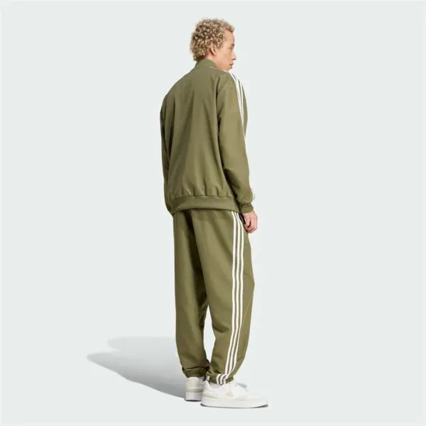 Spordidressid Adidas Basic 3S Woven Roheline Mehed