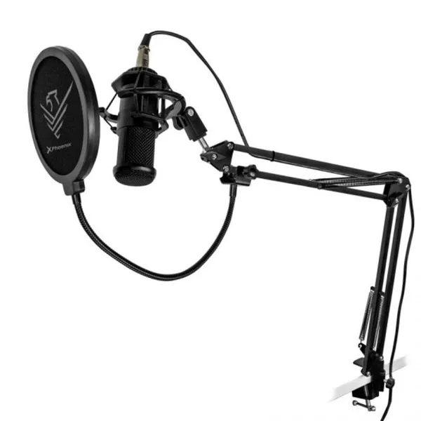 Kondensatoriaus mikrofonas Phoenix STREAMCAST PRO