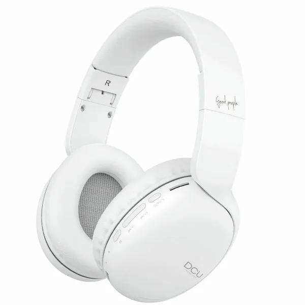 Bluetooth-kuulokkeet DCU Valkoinen