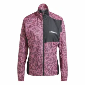 Tuulekindel Jakk Adidas Terrex Roosa