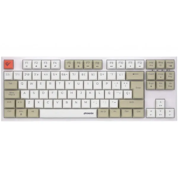 Klaviatuur Phoenix ROYAL TKL Hispaaniakeelne Qwerty