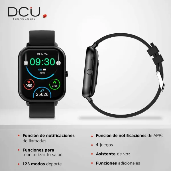 Nutikell DCU CURVED GLASS PRO 1,83" Must