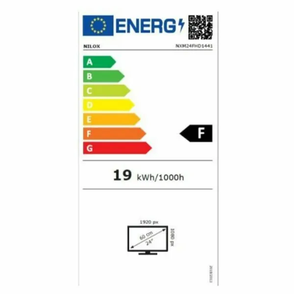 Monitorius Nilox NXM24FHD1441 24" LED VA 165 Hz