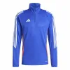 Huputon collegepaita Adidas Tiro24 Training Sininen