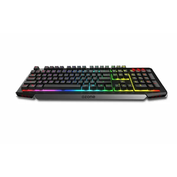 Tastatūra ar Spēļu Peli OZONE Melns Spāņu Qwerty