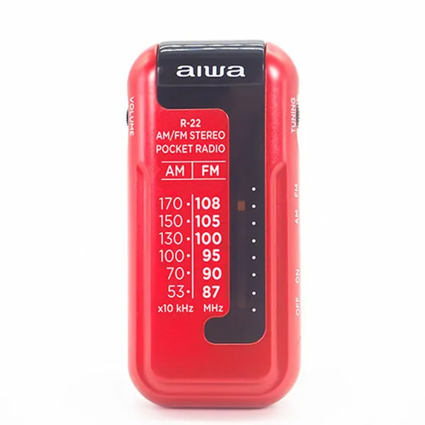 Nešiojamas radijo imtuvas Aiwa R22RD Raudona