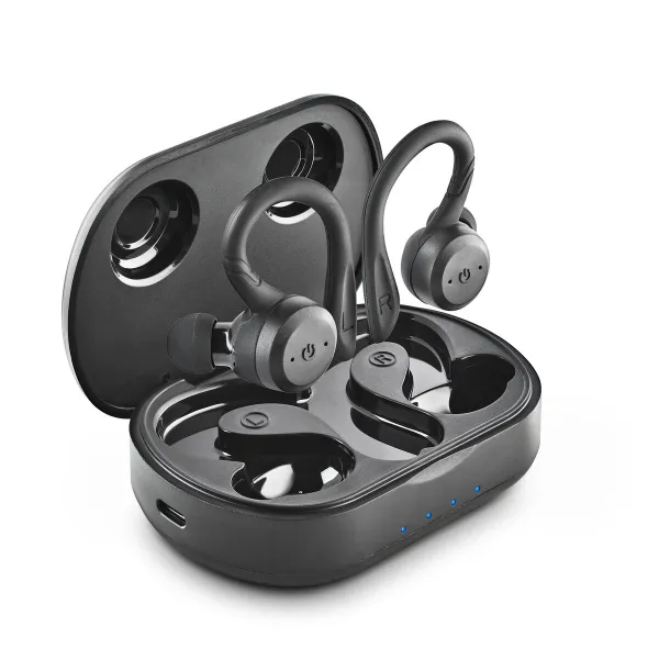 Bluetooth ausinės NGS Artica Jogger Juoda