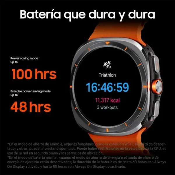 Išmanusis laikrodis Samsung GALAXY WATCH ULTRA 1,47" Tamsiai pilka