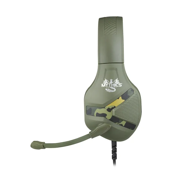 Ausinės su mikrofonu KONIX KX MY UNIV NEMESIS CAMO Juoda Spalvotas