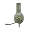 Ausinės su mikrofonu KONIX KX MY UNIV NEMESIS CAMO Juoda Spalvotas