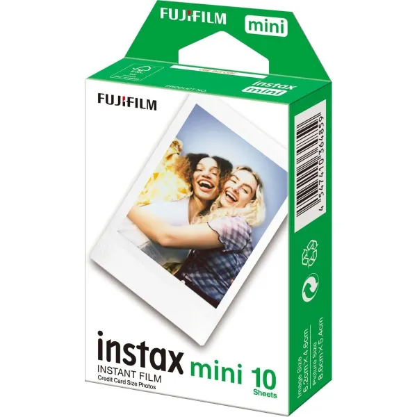 Skaitmeninė Kamera Fujifilm INSTAX GLOSSY MINI 10 COPIAS Balta