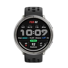 Išmanusis laikrodis Amazfit Active 2 Juoda Sidabras Ø 44 mm
