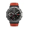 Nutikell Amazfit T-REX 3 47 mm 1,5" Must Punane Oranž