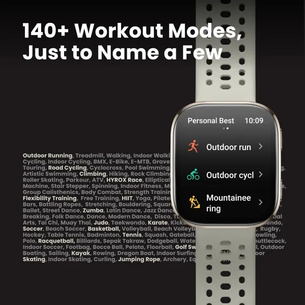 Išmanusis laikrodis Amazfit BIP 6 Auksinis 1,97"