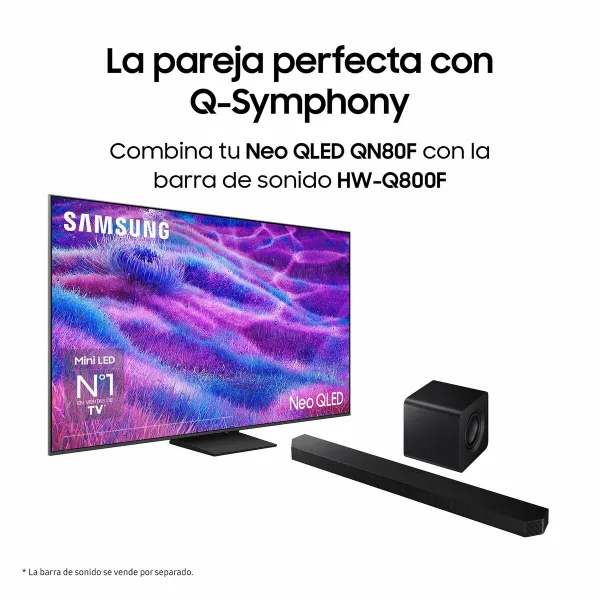 Smart TV Samsung TQ75QN80FAUXXC 75" 4K Ultra HD HDR Neo QLED