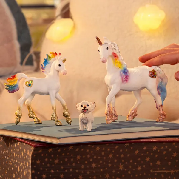 Playset Schleich Unicorns 3 Предметы