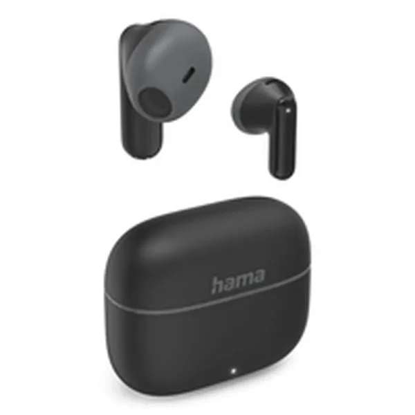 Bevielės ausinės su krovimo dėklu Hama 00221752 Juoda