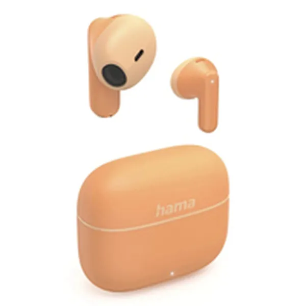 Bevielės ausinės su krovimo dėklu Hama 00221757 Oranžinė