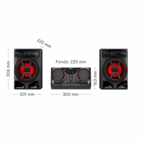 Мини музыкальный центр LG CK43N