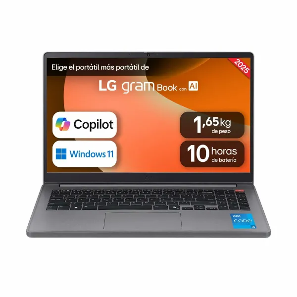 Ноутбук LG 15U50T-G.AA56B Испанская Qwerty 15" 16 GB RAM 512 Гб SSD