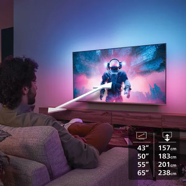 Smart TV Philips 43PUS9010/12 4K Ultra HD 43" LED HDR QLED