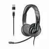 Ausinės NGS VOX605USBC Juoda