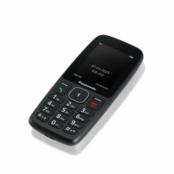 Mobilusis telefonas vyresnio amžiaus žmonėms Panasonic KX-TF400EXB