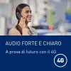Mobilusis telefonas vyresnio amžiaus žmonėms Panasonic KX-TF400EXB