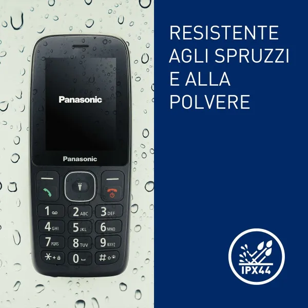 Mobilusis telefonas vyresnio amžiaus žmonėms Panasonic KX-TF400EXB