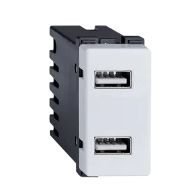 LECCE USB LIGZDA DUBULTĀ BALTA