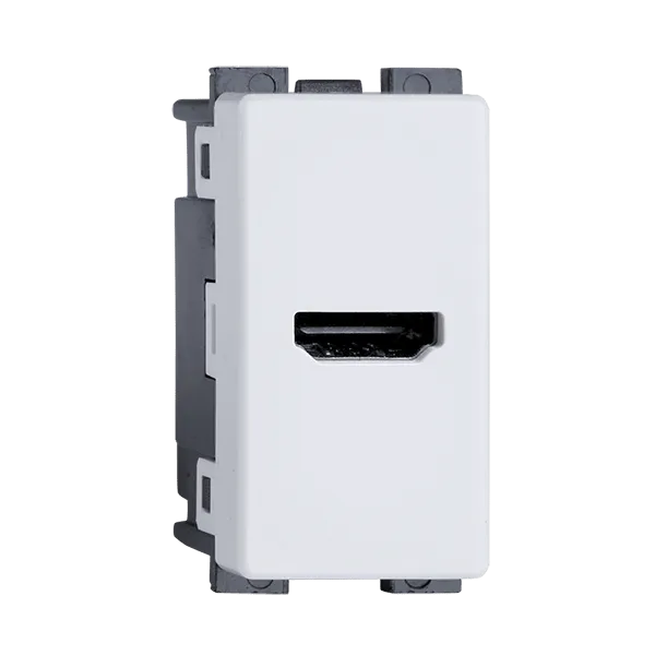 LECCE HDMI SOCKET WHITE