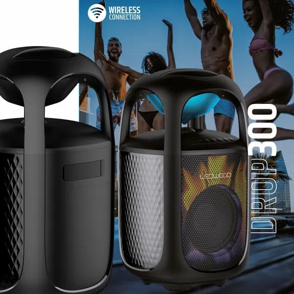 Nešiojamos Bluetooth garso kolonėlės Ledwood DROP300 BT 300W 90 W