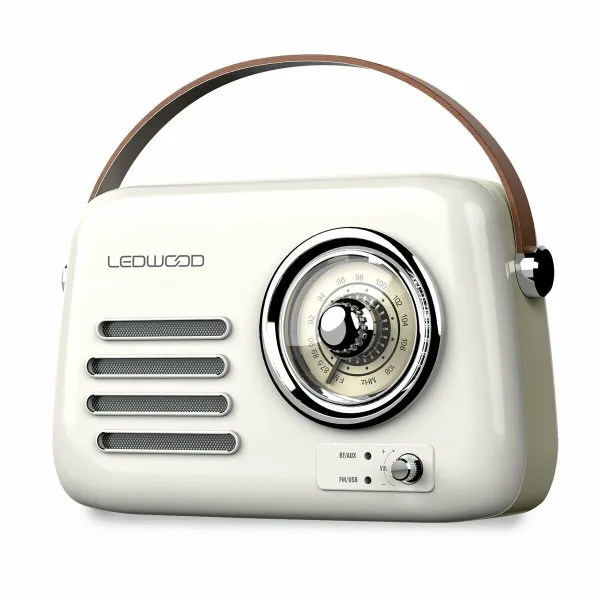 Tranzistorinis radijas Ledwood ALMA BLANCO Balta 30 W (Naudoti A)